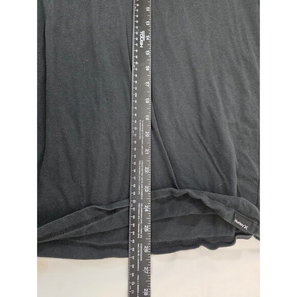 Men’s Black Hurley Shirt Sleeve T-Shirt Size M - Picture 6 of 6